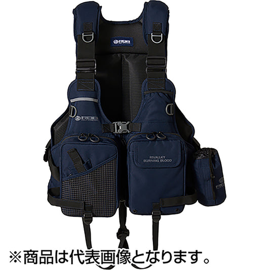 双進(SOSHIN) RBB タイドゲームベスト2 フリー ネイビー 7761