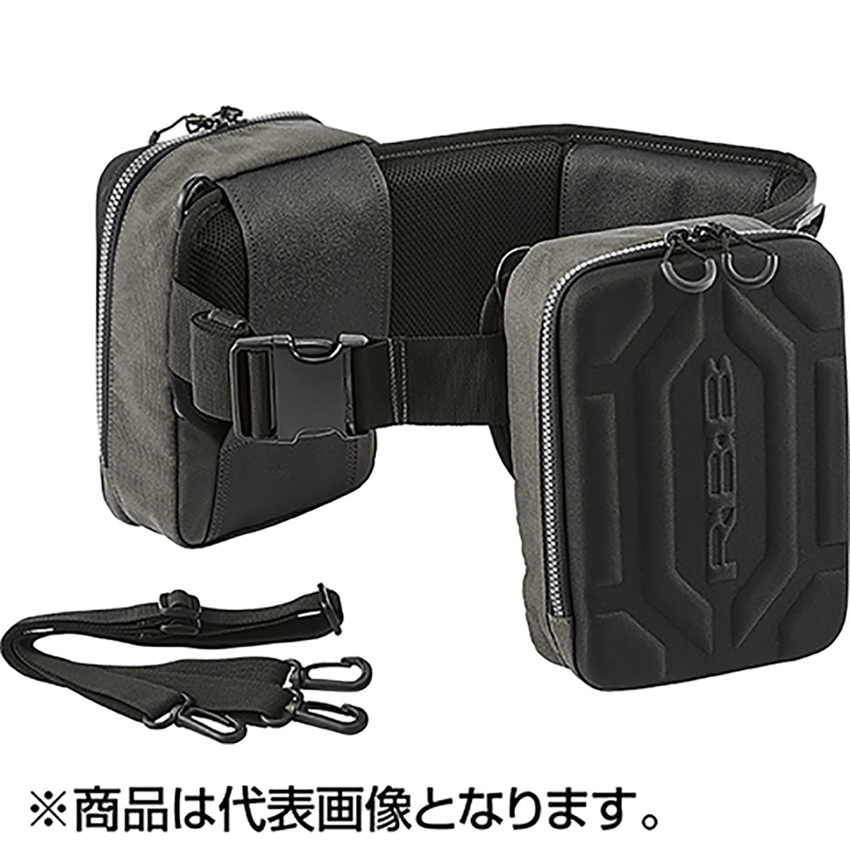 双進(SOSHIN) RBB サーフサポートベルト グレー 7763