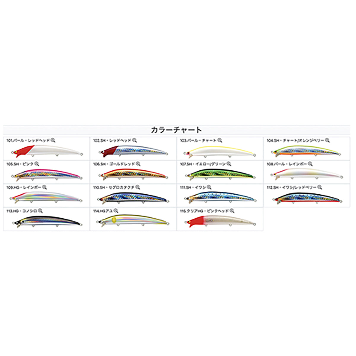 タックルハウス(TACKLE HOUSE) Tuned K-TEN TKF 130mm 18g #107.SH・イエロー/グリーン TKF-130 Force