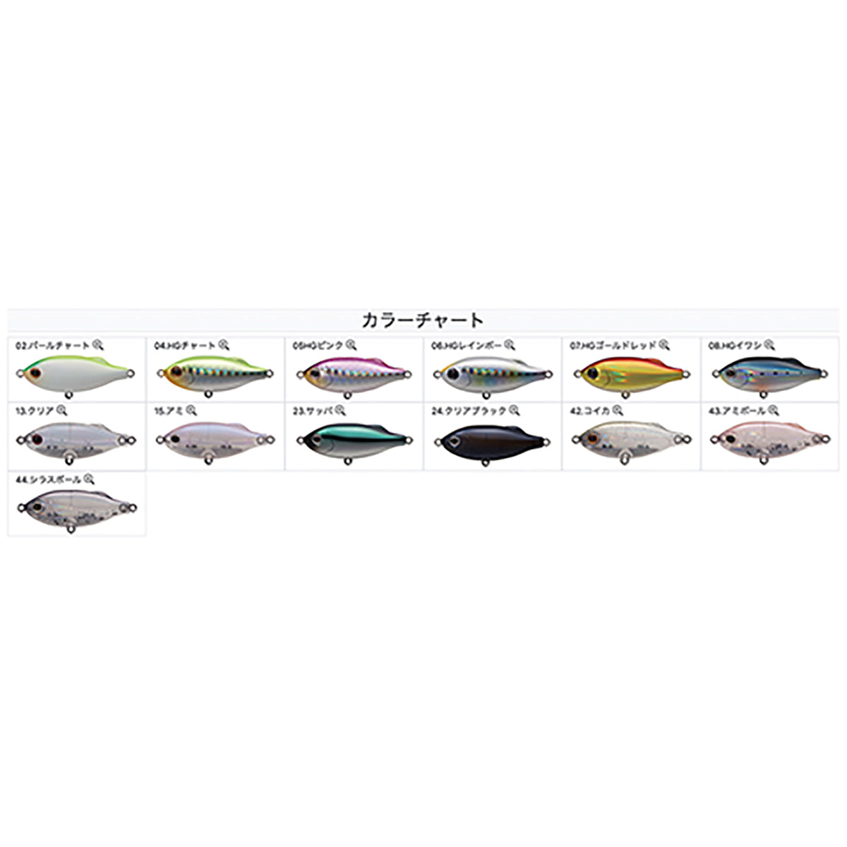 タックルハウス(TACKLE HOUSE) ショアーズ プルシャッド 41mm 4g #07.HGゴールドレッド SPS41