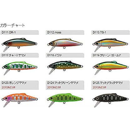 タックルハウス(TACKLE HOUSE) バフェット ドラス 4.5g D124 マットグリーンヤマメ