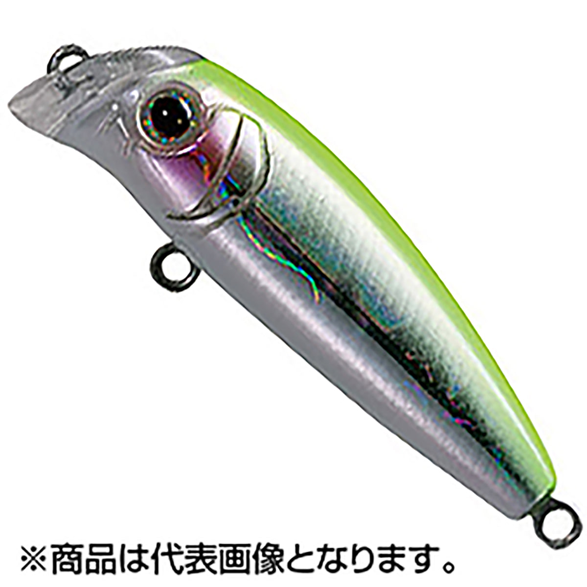 タックルハウス(TACKLE HOUSE) バフェットリップレスミノー 42mm 3.6g No.112 シルバーチャート BULM42 Buffet LM