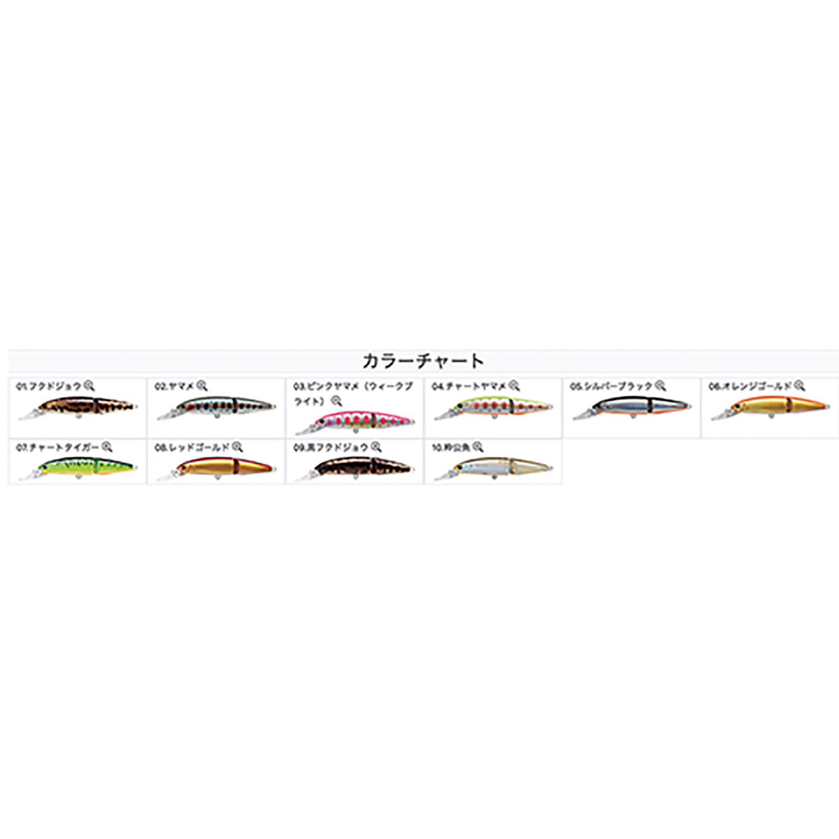 タックルハウス(TACKLE HOUSE) ビットストリーム ジョインテッド 70mm 8g #10.粋公魚 SJ70