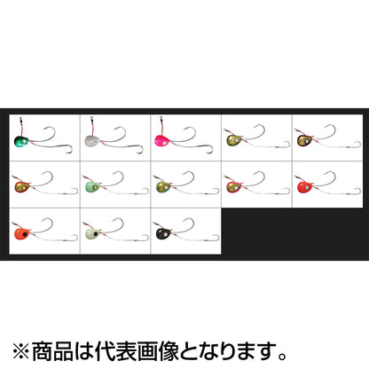 ジャッカル(JACKALL) ビンビンテンヤ鯛夢 3号・11g スパークレッド
