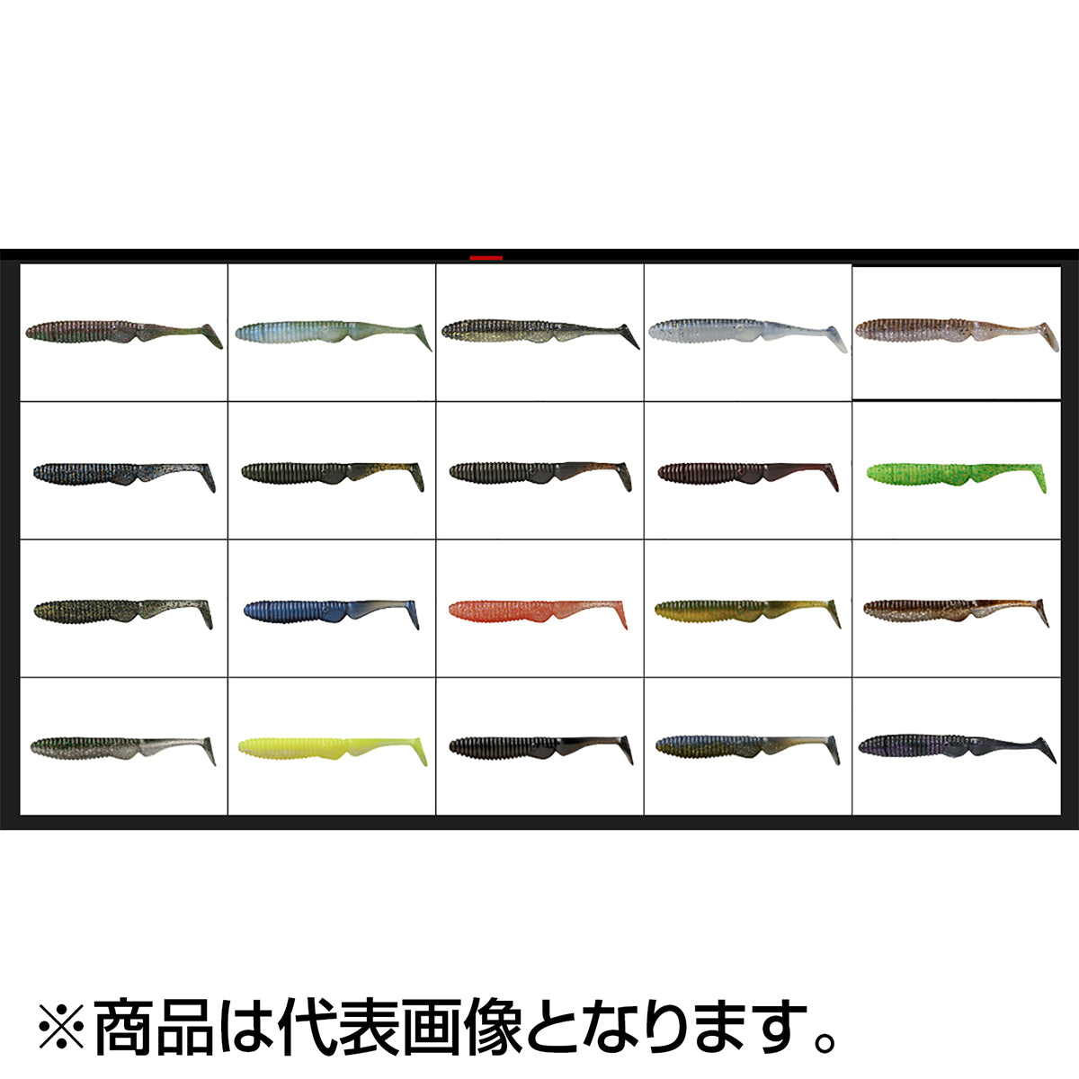 ジャッカル(JACKALL) アンモナイトシャッド 3inch マルハタクリアーハスッコ