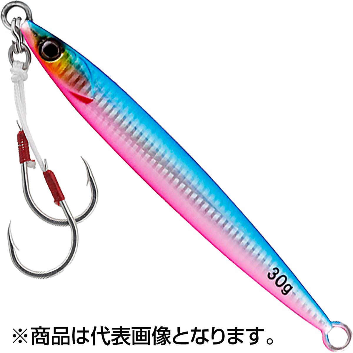 ジャッカル(JACKALL) ビッグバッカージグ スライドスティック 85mm 30g ブルピン/ボーダーホロ