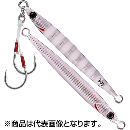 ジャッカル(JACKALL) ビッグバッカージグ スライドスティック 85mm 30g グローストライプ/ボーダーホロ