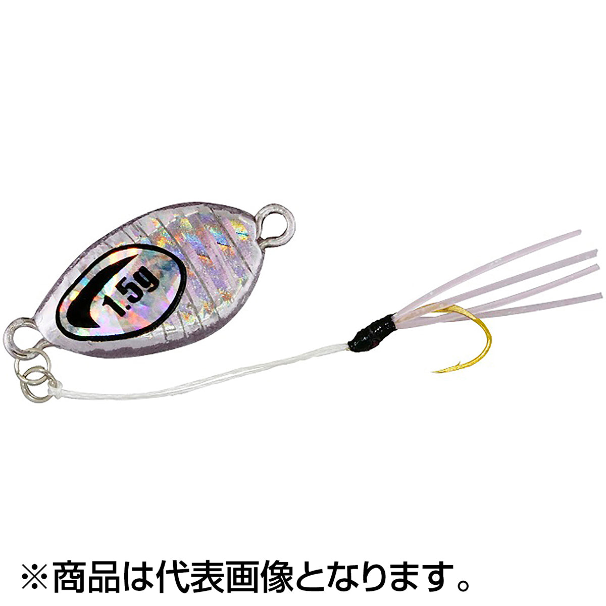 ジャッカル(JACKALL) ナノドロップ 1.0g ＨＬナノシルバー