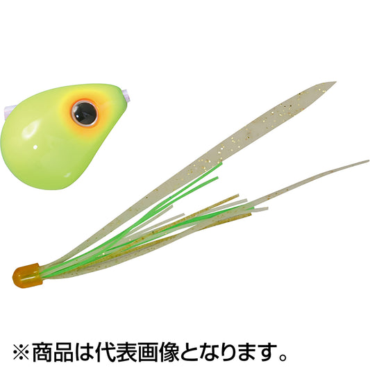 ジャッカル(JACKALL) 爆流 鉛式ビンビン玉スライド 130g ホットチャート／イカグローＴ＋