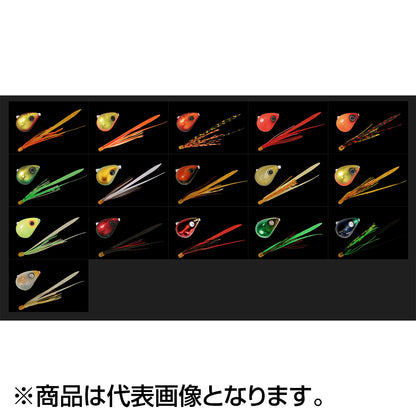 ジャッカル(JACKALL) 爆流 鉛式ビンビン玉スライド 160g オレンジゴールド／蛍光オレンジＴ＋