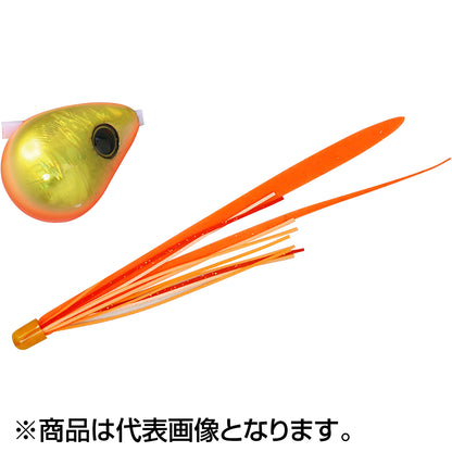 ジャッカル(JACKALL) 爆流 鉛式ビンビン玉スライド 160g オレンジゴールド／蛍光オレンジＴ＋
