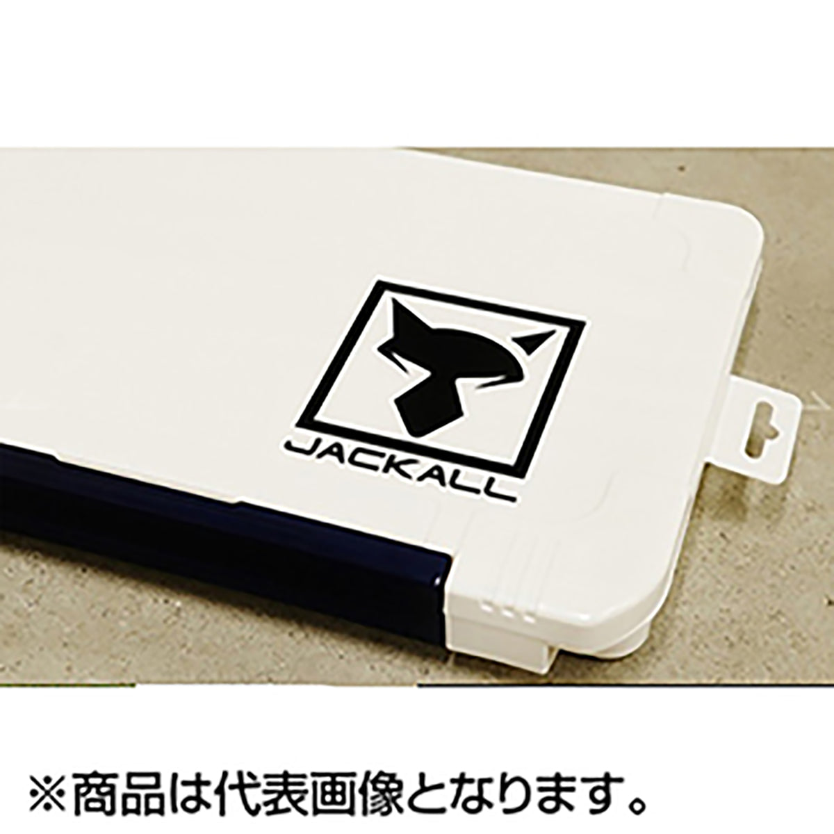 JACKALL(ジャッカル) JK カッティングステッカースクエア L ブラック