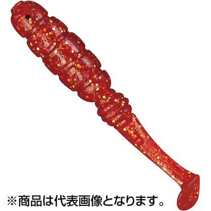 ジャッカル(JACKALL) グッドミール シャッドテール 1.5inch レッドゴールドフレーク