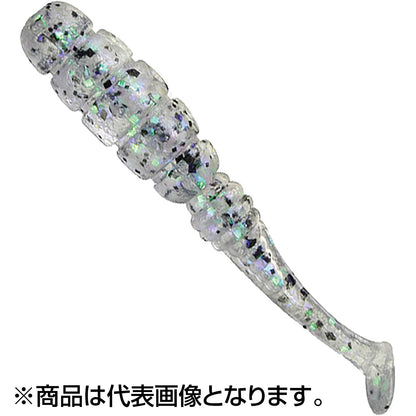ジャッカル(JACKALL) グッドミール シャッドテール 1.5inch グッドミールクリスタル
