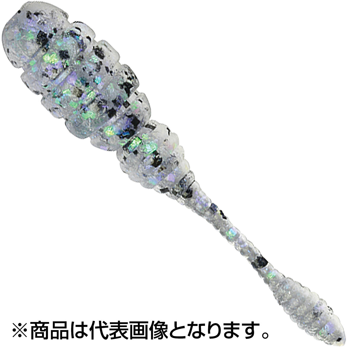 ジャッカル(JACKALL) グッドミール ピンテール 1.5inxh グッドミールクリスタル