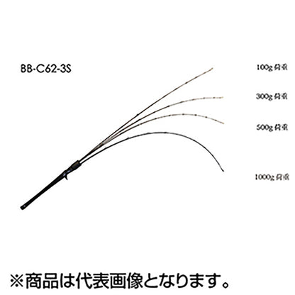 JACKALL(ジャッカル) バンブルズ ロッド BB-C62-3S