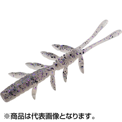 ジャッカル(JACKALL) シザーコーム 3inch カワシマスモークシュリンプ