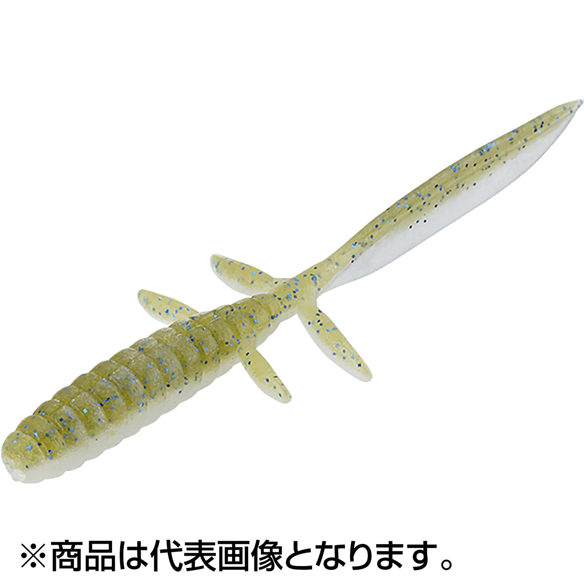 ジャッカル(JACKALL) DBユーマフリー 4.5inch メロンブルー/クリアパール