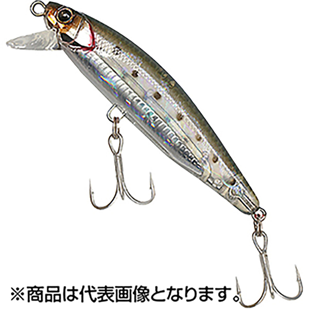 ジャッカル(JACKALL) ビッグバッカーアンチョピード 84mm シラスシルバー