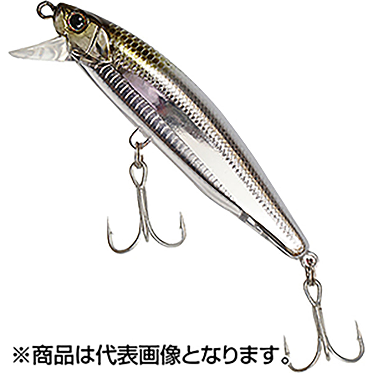 ジャッカル(JACKALL) ビッグバッカーアンチョピード 84mm 超サゴシシルバー