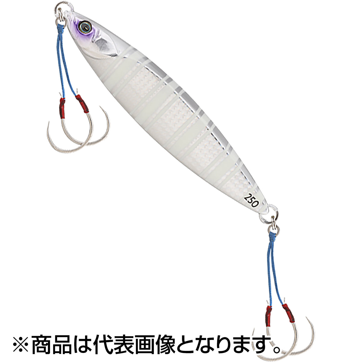 ジャッカル(JACKALL) バンブルズジグ スロー 150g G437 シルバーグローストライプ