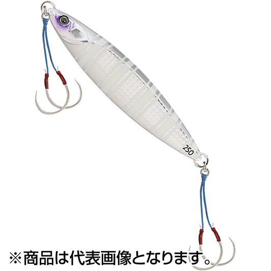 ジャッカル(JACKALL) バンブルズジグ スロー 150g G437 シルバーグローストライプ