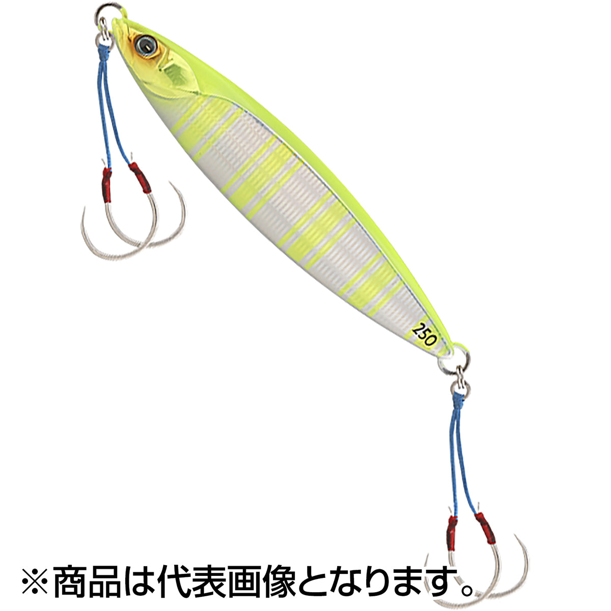 ジャッカル(JACKALL) バンブルズジグ スロー 250g G438 チャートバックストライプ