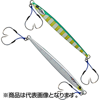 ジャッカル(JACKALL) バンブルズジグ サクラマスSpecial 150g グリキン／グローストライプ(セミロング)