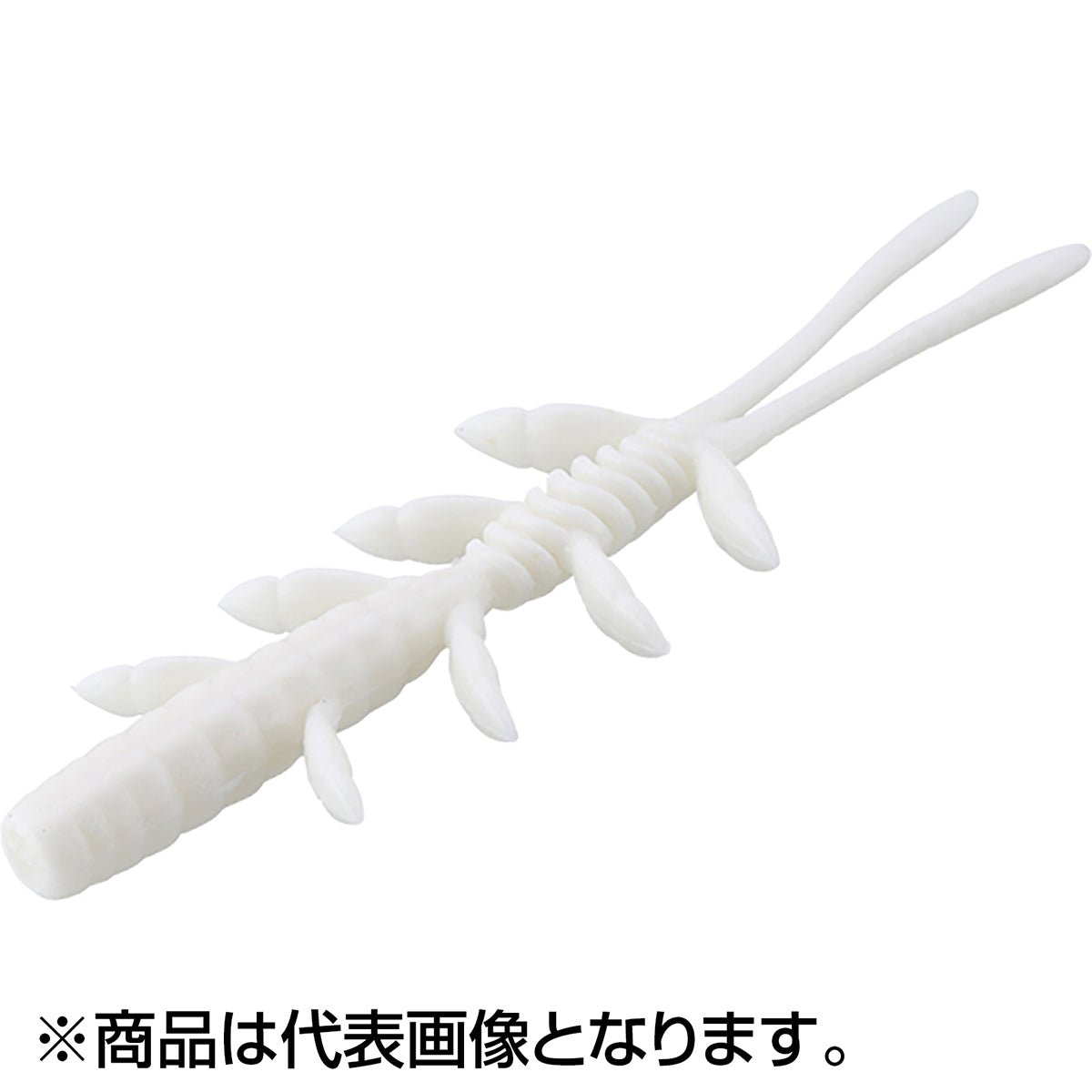 ジャッカル(JACKALL) シザーコームロック 3.8inch 光る消しゴム