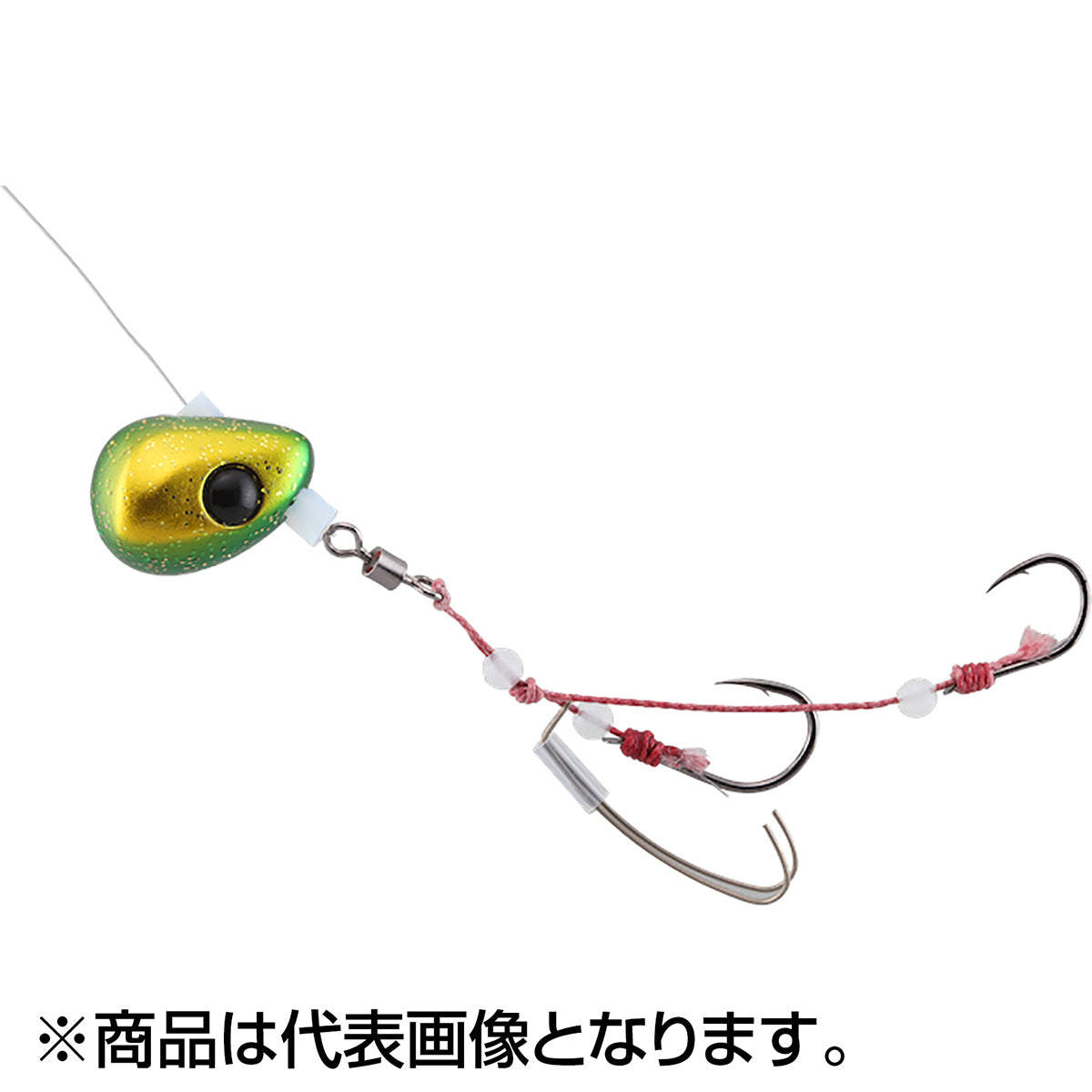 ジャッカル(JACKALL) TGビンビンテンヤ鯛夢 遊動 5号・19g ラメグリキン  タングステン