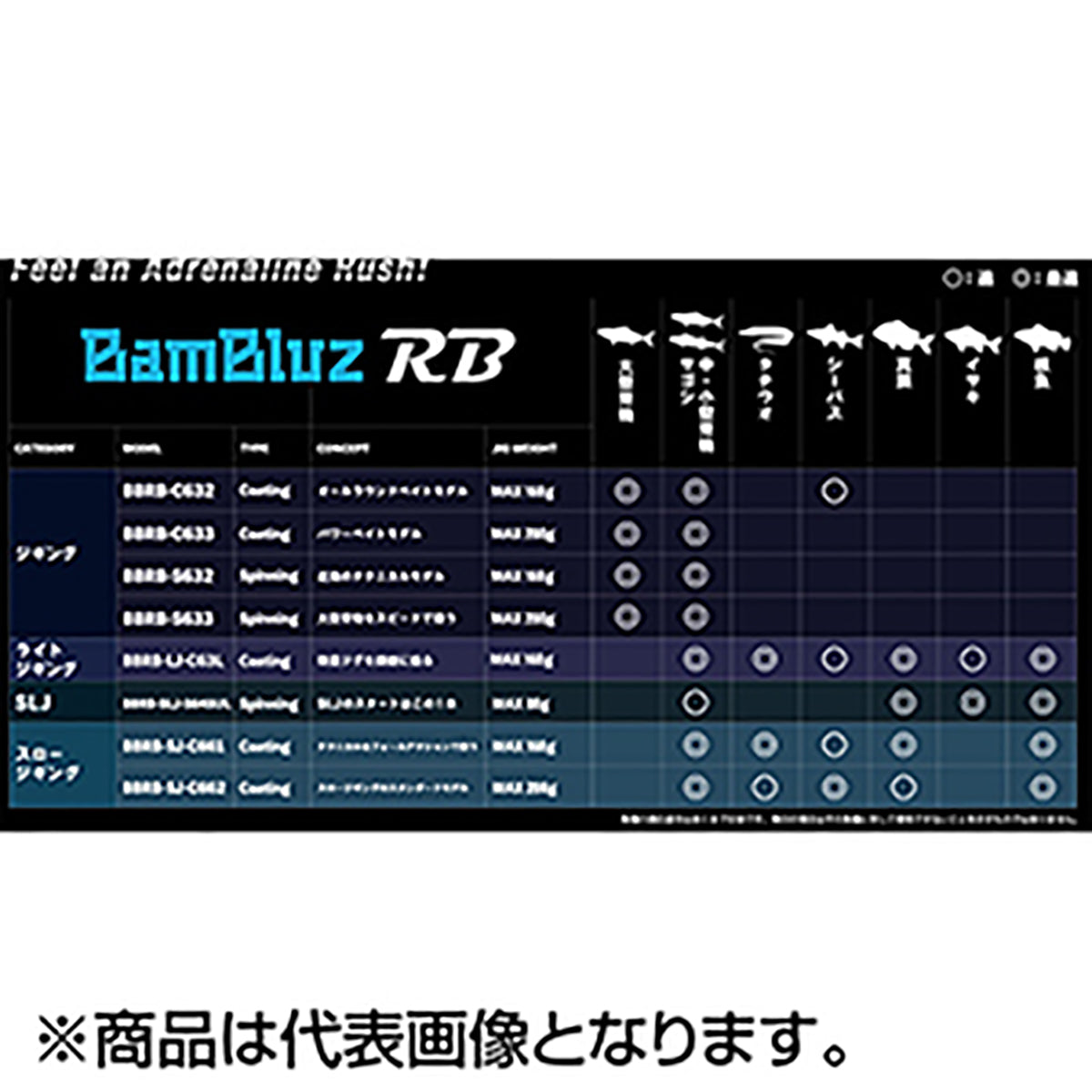 JACKALL(ジャッカル) バンブルズRB BBRB-SJ-C633
