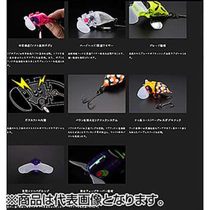 ジャッカル(JACKALL) ナジーバグベイビー PPフロッグボーン