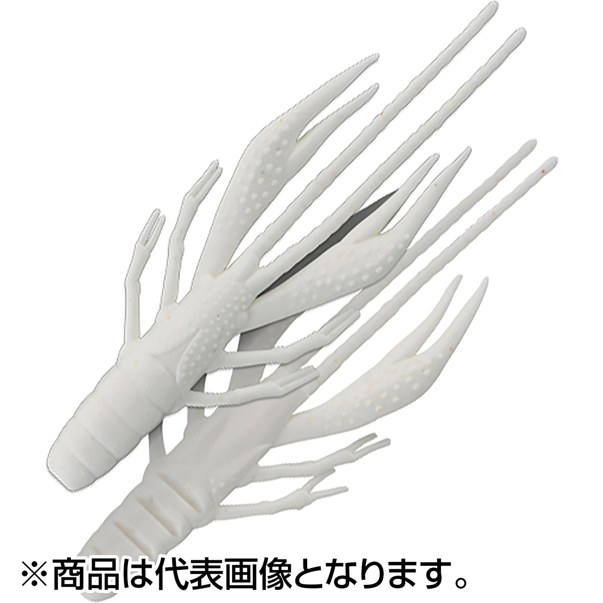 ジャッカル(JACKALL) ウェーバーシュリンプ for ロックフィッシュ 2.8inch 光る消しゴム