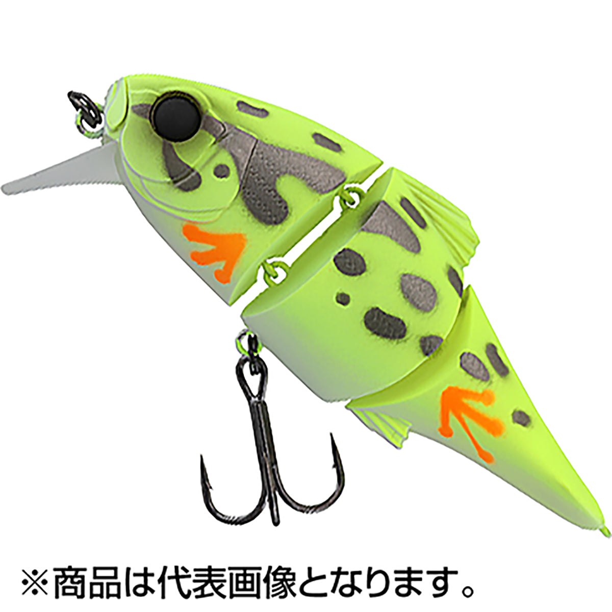 ジャッカル(JACKALL) スイングマイキー72 9.3g スイングドチャートガエル