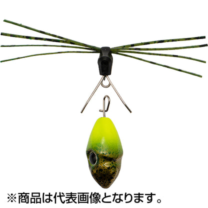 ジャッカル(JACKALL) ブリーカー ボトムスイッチ 10g グリパンチャート
