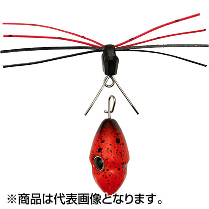 ジャッカル(JACKALL) ブリーカー ボトムスイッチ 14g ソリッドレッド