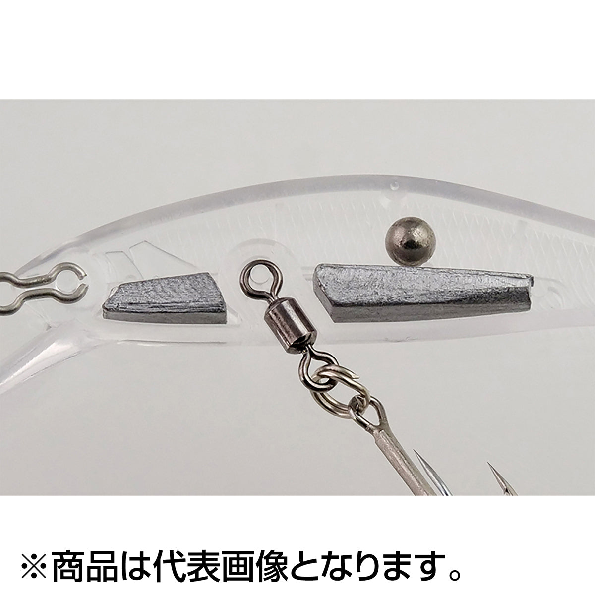 ジャッカル(JACKALL) トリコロール 流芯 ノッカー 53HW 53mm 5.3g 米代マルチブラック