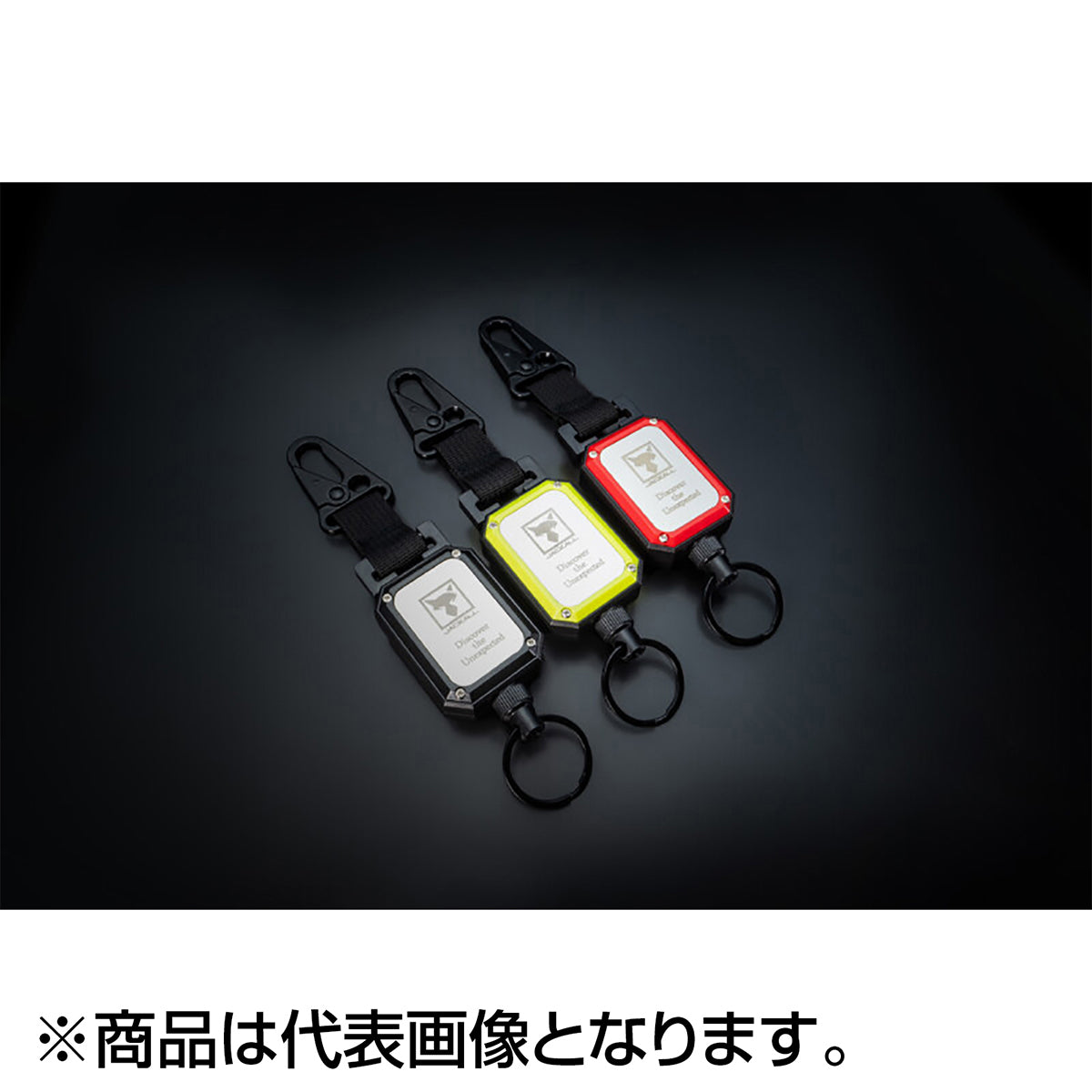 ジャッカル(JACKALL) カラビナワイヤーリール レッド