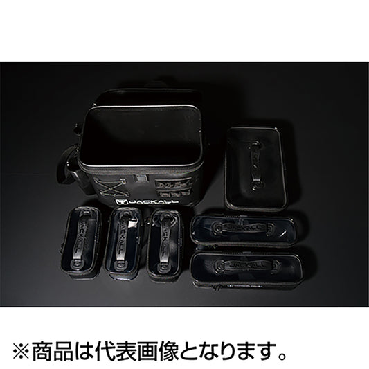 ジャッカル(JACKALL) タックルポーチR ブラック L-WH-2