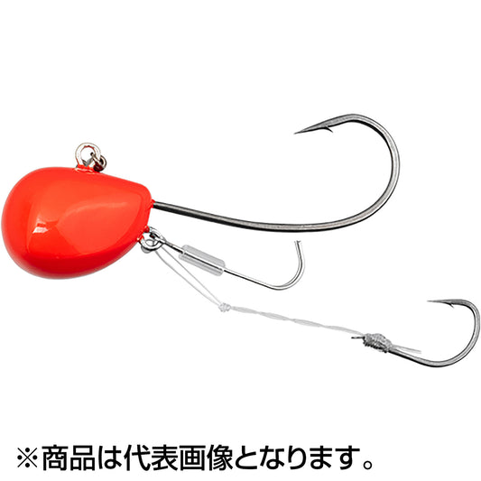 ジャッカル(JACKALL) 鉛式ビンビン鯛夢 5号 19g スパークレッド