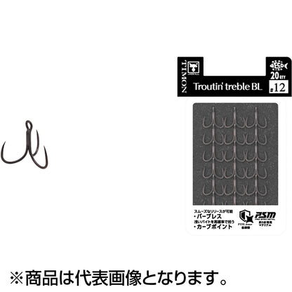 ジャッカル(JACKALL) TIMON トラウティン トレブルBL 20P #12
