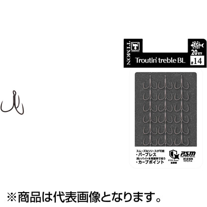 ジャッカル(JACKALL) TIMON トラウティン トレブルBL 20P #14