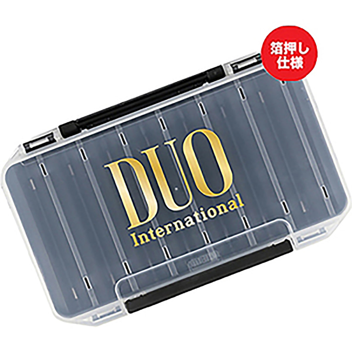 デュオ(DUO) ルアーケース リバーシブル 100 パールブラック/ゴールド箔