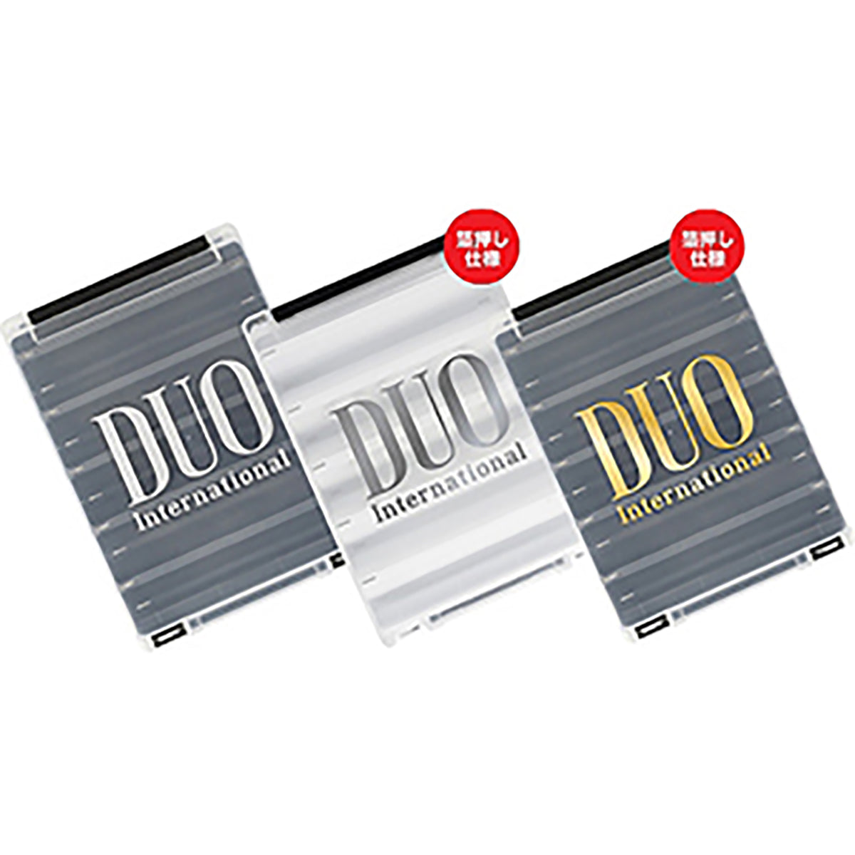 デュオ(DUO) ルアーケース リバーシブル 120 パールブラック/ゴールド箔