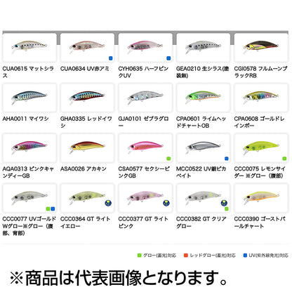 デュオ(DUO) テトラワークス トト 48HS 48mm 4.3g MCC0522 UV銀ピカベイト