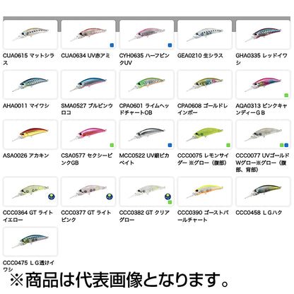 デュオ(DUO) テトラワークス トトシャッド 48S 48mm 4.5g CSA0577 セクシーピンクGB