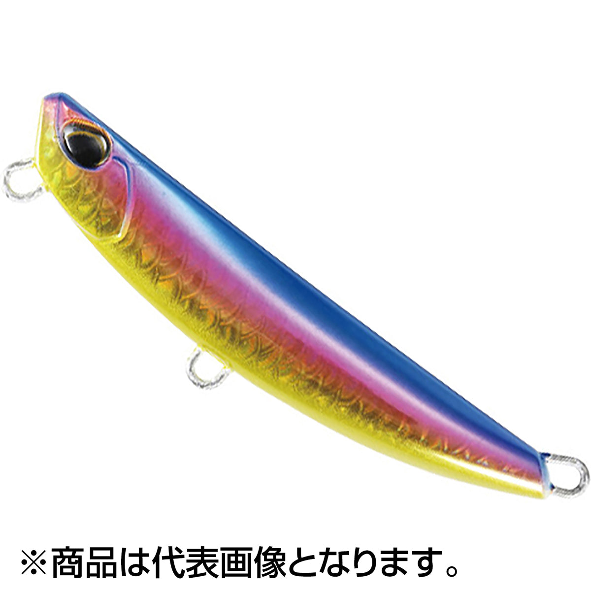 デュオ(DUO) ビーチウォーカー フリッパーZ24 68mm 24g GYA0706 UVブルピンゴールド