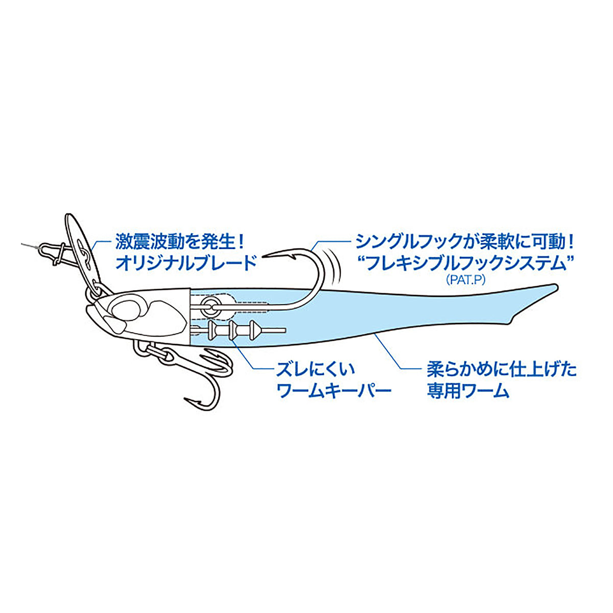 デュオ(DUO) ベイルーフ BRチャターー セット 24g PCC0658 LGチャートバックシルバー