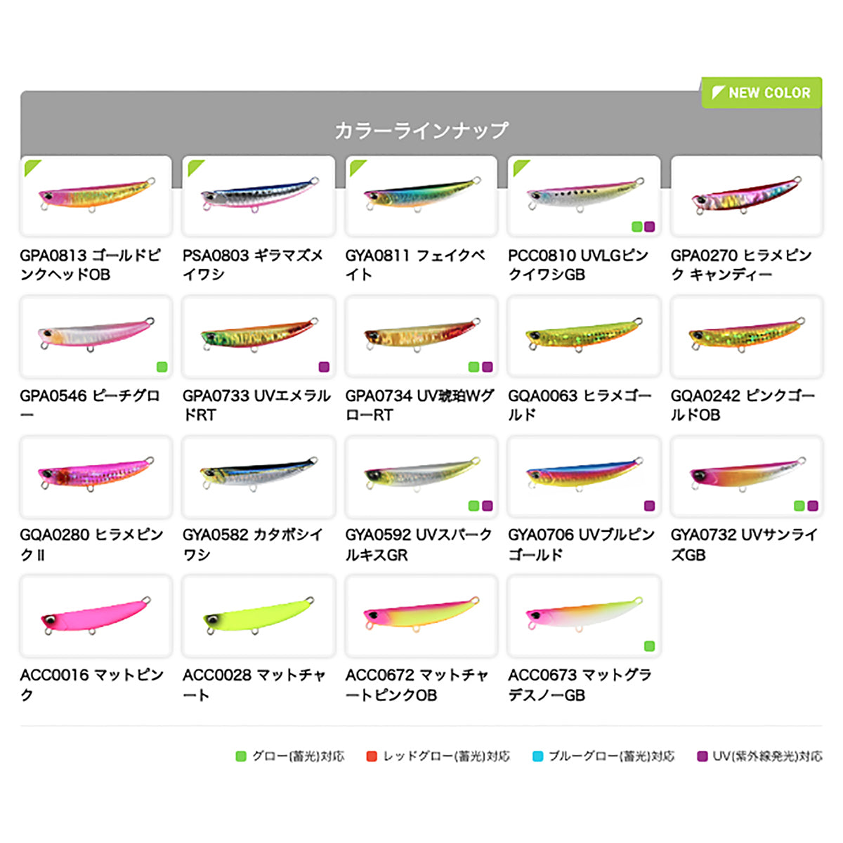 デュオ(DUO) ビーチウォーカー フリッパー 32 70mm 32g GPA0734 UV琥珀WグローRT