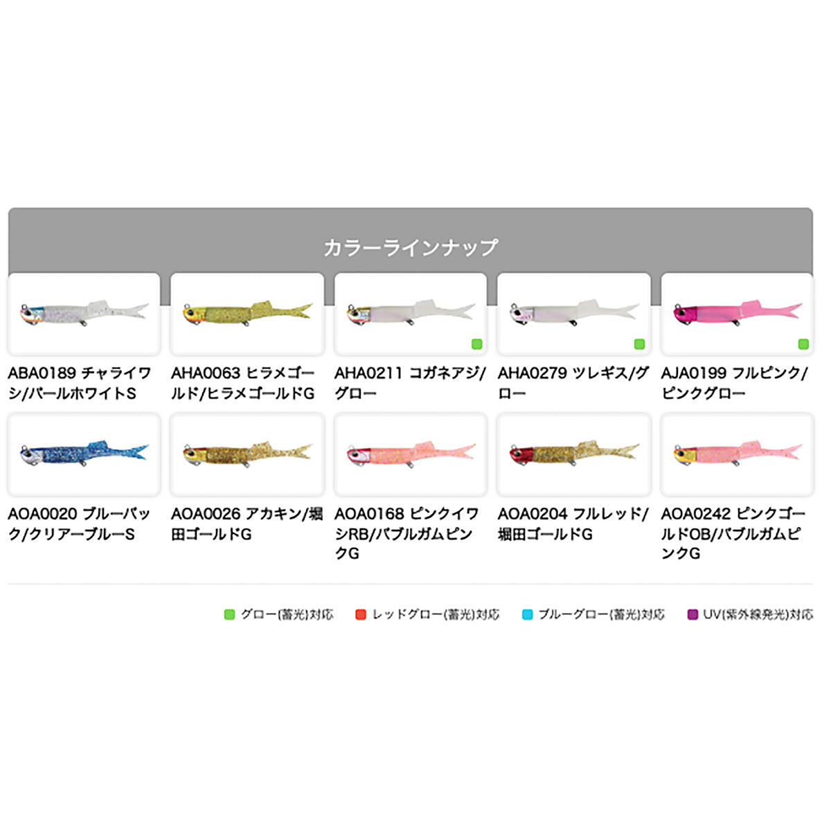 デュオ(DUO) ビーチウォーカー ハウルフィッシュセット 4インチ 31g AOA0020 ブルーバック/クリアブルーS